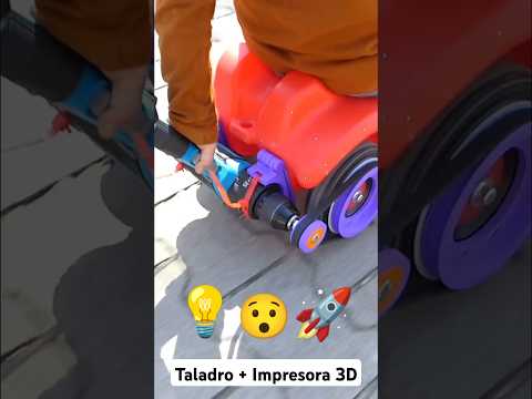 TALADRO + IMPRESORA 3D  = 💎🚀💡 thumbnail