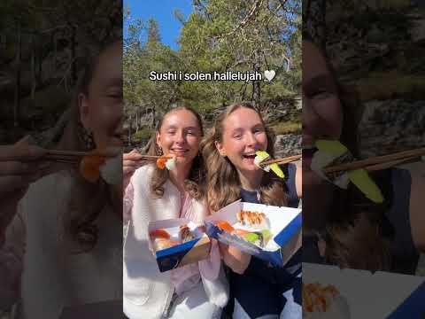 Det bästa som finns ?✨ #sushi #hallelujah #twins thumbnail