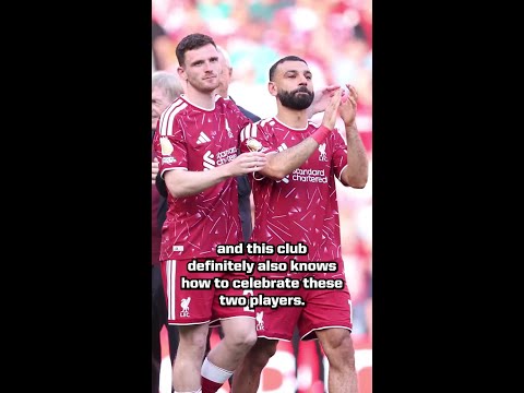 Arne Slot pays tribute to the departing Mo Salah and Andy Robertson! #liverpool #football thumbnail