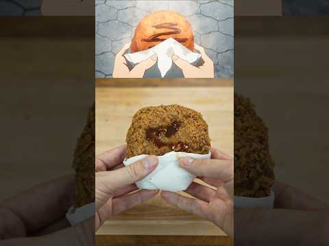 Hikaru's Menchi Katsu from The Summer Hikaru Died #thesummerhikarudied #menchikatsu #anime #food thumbnail