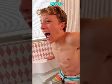 Twin Ice Bath Challenge! #ninjakidztour #trending #shorts #ninjakidz thumbnail
