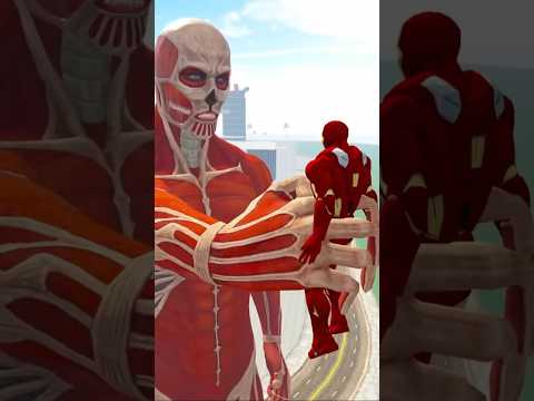 Avengers Army Vs Colossal Titan - INDIAN BIKE DRIVING 3D thumbnail