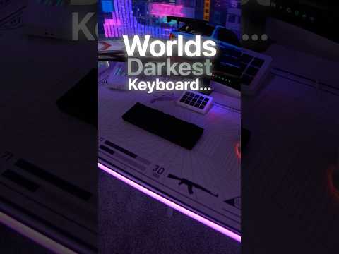 I Added RGB to the Worlds DARKEST Keyboard… #gaming #pcgaming #pcgamer #gamingkeyboard #gamingtech thumbnail