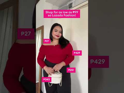 Sulitipid ang awrahan sa Pasko ganaps mo for as low as ₱99 on #LazadaFashionPH! #SuliTipidSaLazada thumbnail