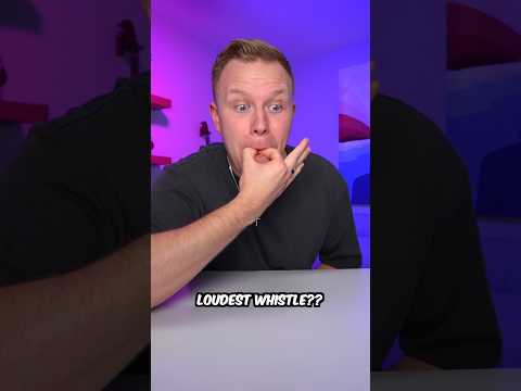Loudest way to whistle! thumbnail