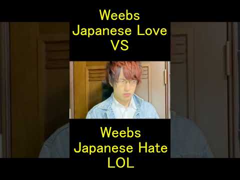 Weebs Japanese love VS Weebs Japanese Hate thumbnail