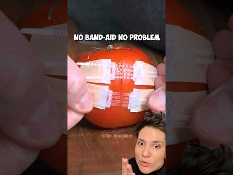 Viral ilk yardım bandını denedim! #shorts #domates thumbnail