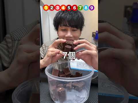 HARIBOチョコマシュマロ一口で何個食べられるかチャレンジ thumbnail