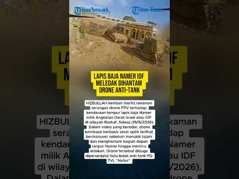 LAPIS BAJA NAMER IDF MELEDAK DIHANTAM DRONE ANTI-TANK thumbnail