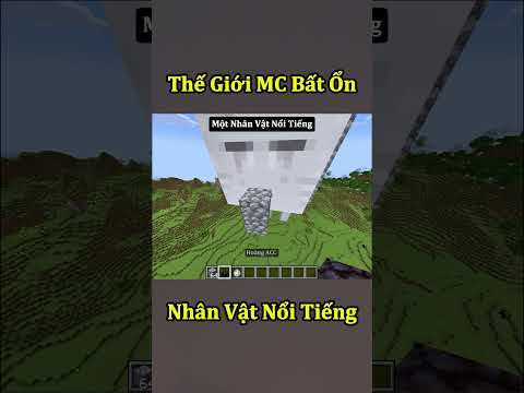 Tạo Nhân Vật Nổi Tiếng Trong Minecraft 🤣 #shorts thumbnail