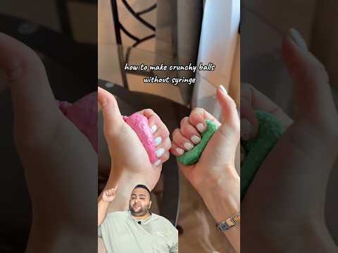 PİRİNÇ VE BAL0N İLE ASMR ŞEYSİ YAPTIM!  #asmr #diy thumbnail