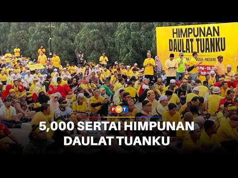 5,000 sertai Himpunan Daulat Tuanku di Shah Alam thumbnail