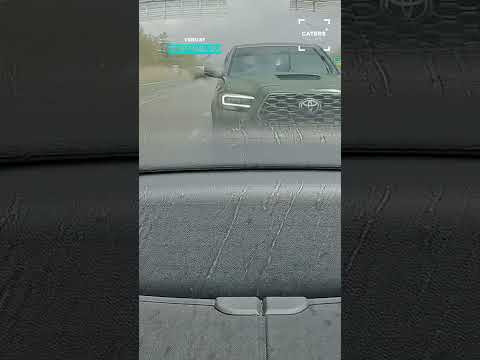 Watch Me Get Rear Ended 🙄 #dashcam thumbnail