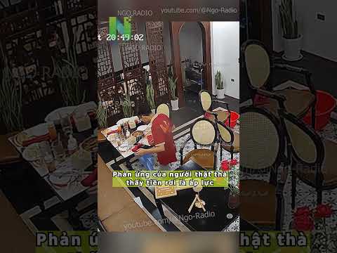 Phản ứng của người thật thà thấy tiền rơi là áp lực thumbnail