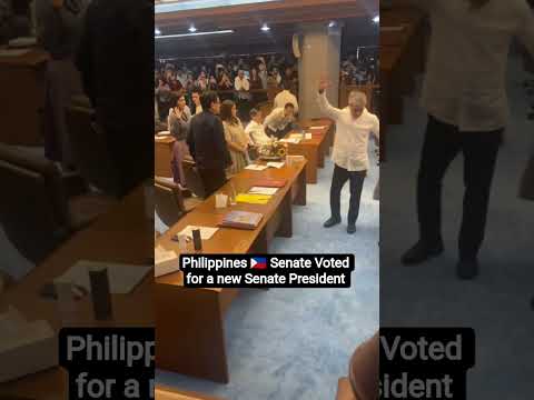Tension in the house of Senate ?? #philippines #pinoy #philippinesnews #newsphilippines thumbnail