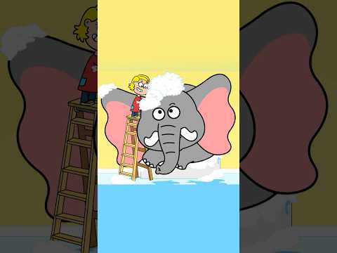 Der Elefant passt nicht in die Wanne 🛁- Hurra Kinderlieder #lustigelieder #tierlieder #kindergarten thumbnail