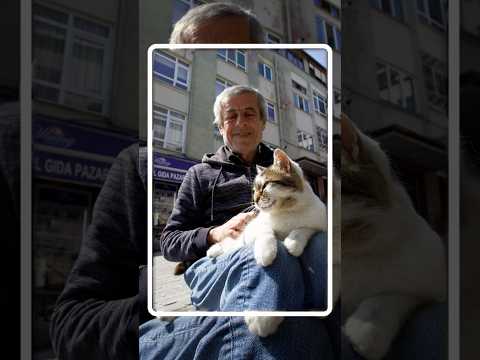 I met this nice man and a local stray he cares for while exploring Istanbul. thumbnail