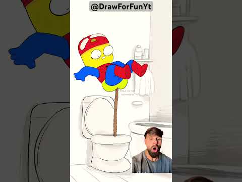 Spiderman baño DrawForFunYt thumbnail
