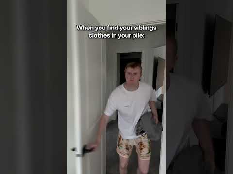 When You Find Your Siblings Clothes #Shorts thumbnail