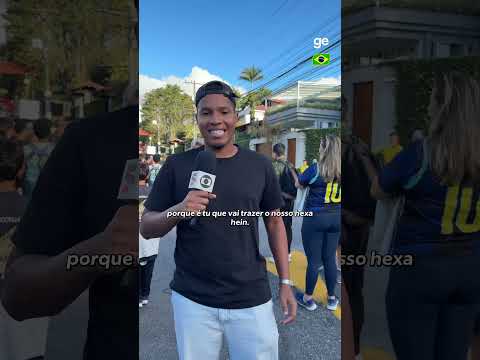 TORCEDORES MANDAM RECADO PARA NEYMAR | #shorts | ge.globo thumbnail