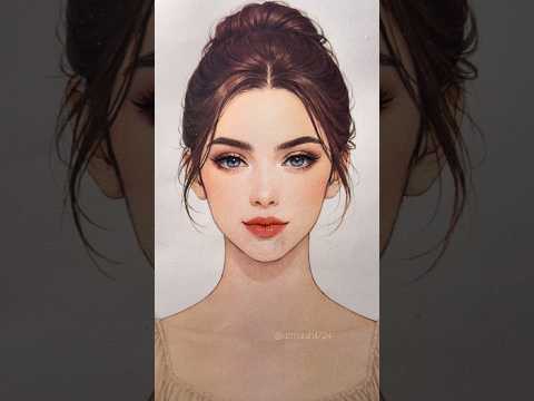 Makeup tutorial on paper ?#SHEGLAMSmoothPrimer #ad thumbnail