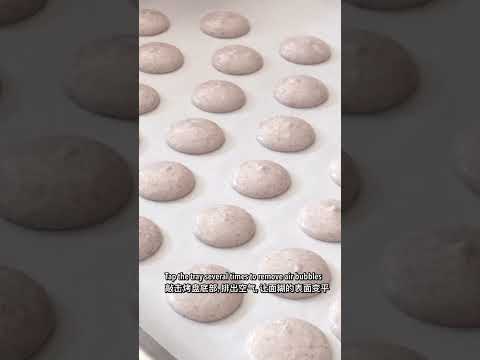 French Macaron #youtubeshorts #macarons #simplerecipe thumbnail