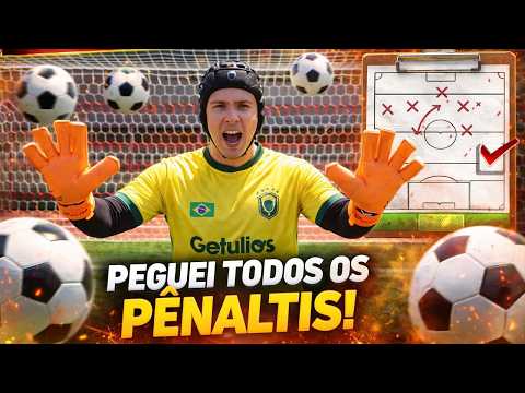 TENTEI BATER O RECORDE DEFENDENDO 50 PÊNALTIS NO GOL PROFISSIONAL! thumbnail