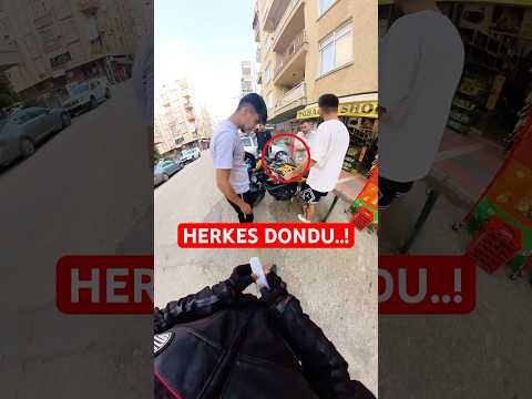 HERKES DONDU? #vlog #motorcu #shorst #motovlog thumbnail