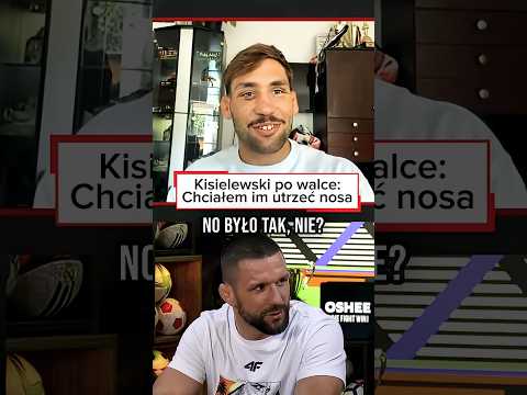 MATEUSZ KISIELEWSKI PO ŚWIETNEJ WALCE | OKTAGON LIVE #shorts thumbnail