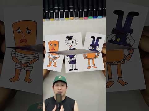 TUNG TUNG SAHUR DIBORGOL POLISI‼️😱 @ShreyacraftyToons #remix #dubbing #trending thumbnail
