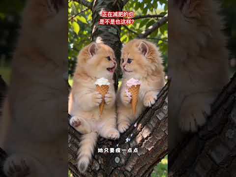正在减肥的你是不是也这样？ #cat thumbnail
