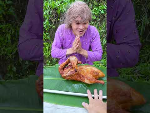 Vịt quay vs gậy Tôn Ngộ Không? #shorts #tiktok #foryou #fyp #xuhuong #langlieu thumbnail