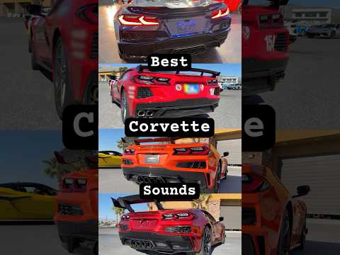 BEST C8 Corvette Exhaust Sound? #corvette thumbnail