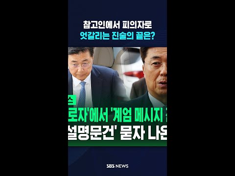 참고인에서 '피의자'로..홍장원 전 차장 소환에 담긴 '진실 공방' #shorts thumbnail