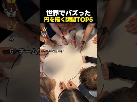 世界でバズった円を描く瞬間TOP5 thumbnail