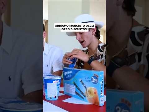 Abbiamo mangiato degli oreo disgustosi 🤢 thumbnail