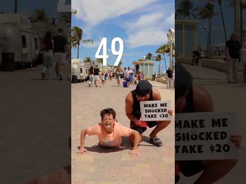 He attempts 50 perfect pushups! I’m shocked! thumbnail