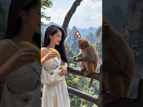 Unbelievable This Clever Monkey Returned The Lost Phone. ?? thumbnail