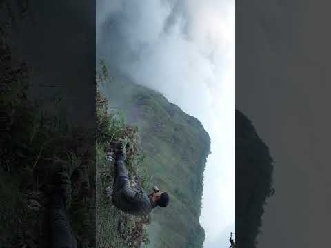 ONE NIGHT ALONE IN THE RAINY MOUNTAIN FOREST #camping #outdoors #shorts #relaxing thumbnail