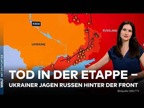 NEUE KRIEGSPHASE? Putins Sturmtruppen in Panik ‒ Ukraine trifft Nachschublinien tief im Hinterland thumbnail