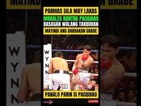 PACQUIAO-MORALES! BAKBAKAN NA WALANG ATRASAN! MATIRA ANG MALAKAS! thumbnail