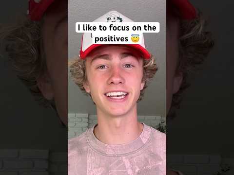 I like to focus on the positives thumbnail