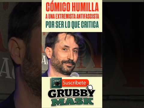 CÓMICO humilla una EXTREMISTA ANTIFASCISTA por COMPORTARSE como lo que CRITICA 🤦‍♂️ thumbnail