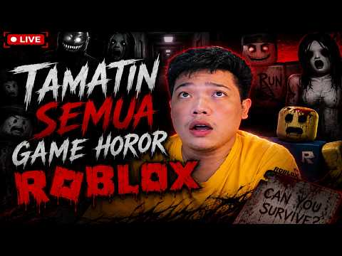Live streaming gameplay mabar tamatin semua game horor dan tower roblox #roblox #shorts #horror thumbnail