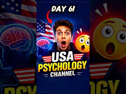 USA Psychology Channel ? | USA Faceless channel day 61 #mission1mwithyou #usachannel thumbnail