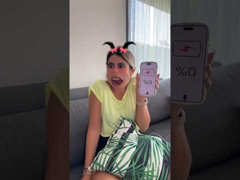 şarjım bitince ben 😂❤️ #shorts thumbnail