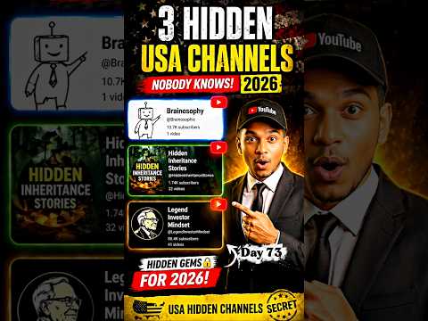 Top 3 USA Faceless Channels | usa faceless channel 2026 #mission1mwithyou #usachannel thumbnail