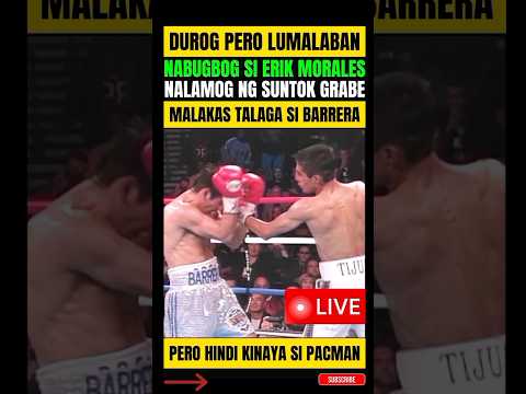 BARRERA! BINUGBOG SI ERIK MORALES! TULOG NG NAKA TAYO! thumbnail