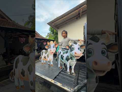 MANG UNI KASIH CARA NAIKIN SAPI KE MOBIL thumbnail