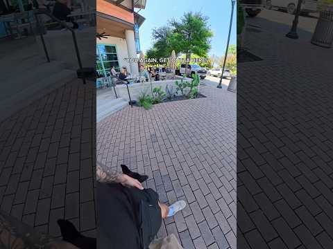 Two very different pups (both good dogs) on our way to pick up dinner. thumbnail